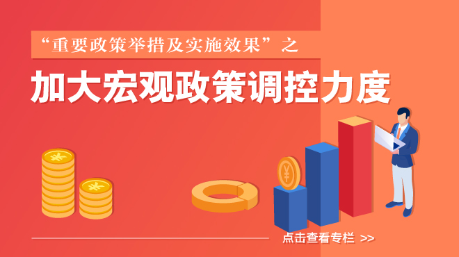 重要政策举措及实施效果之加大宏观政策调控力度