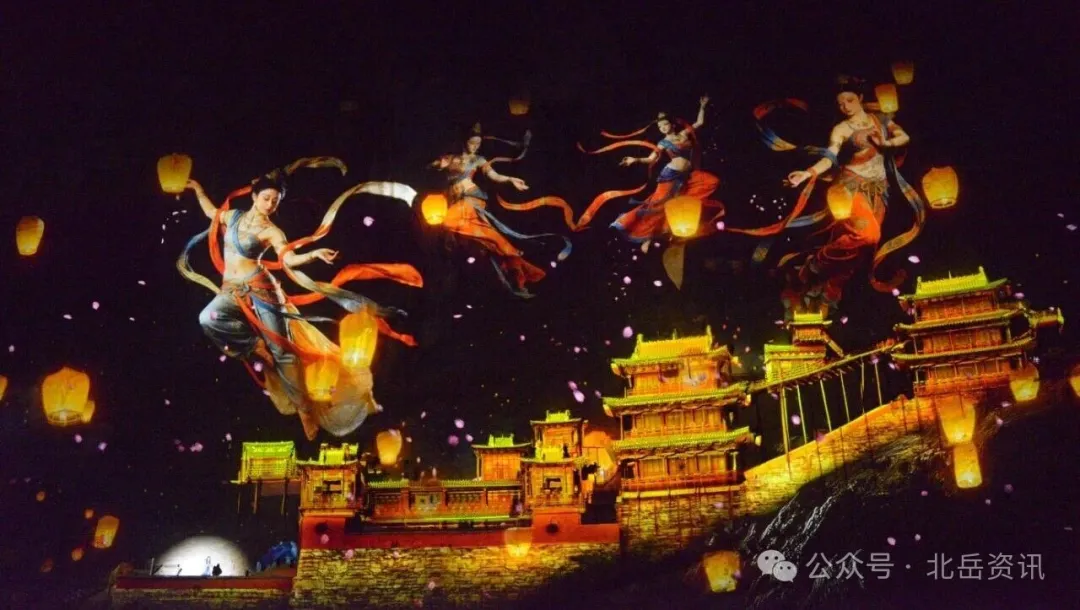 《何以悬空寺》露天实景演出精彩启幕 浑源“文旅+”出新彩